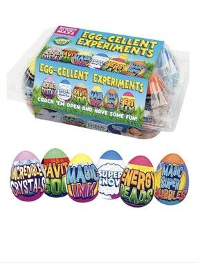 Toys Egg- Cellent Activities 6-pack Of Science Experiments For Children 8+